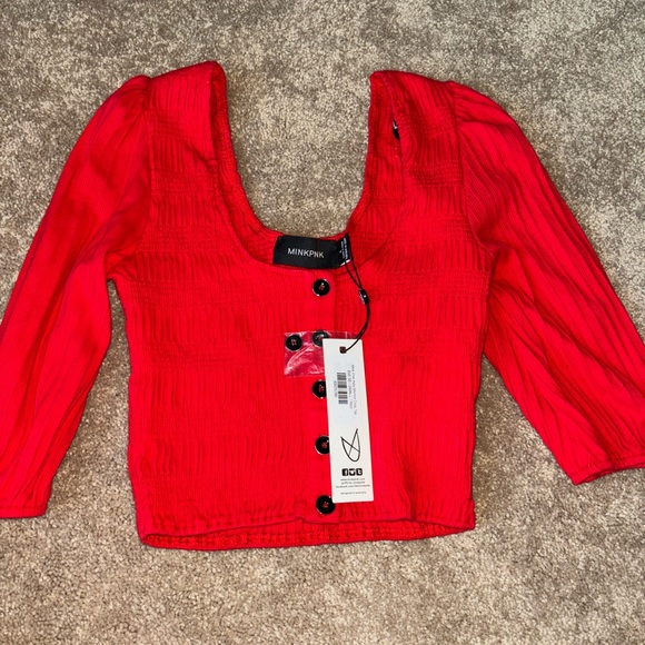 Cropped red top - Picture 1 of 4